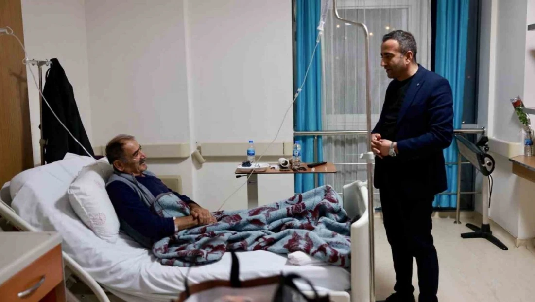 Akçadağ Belediye Başkanı Ulutaş'tan Hastane ziyareti