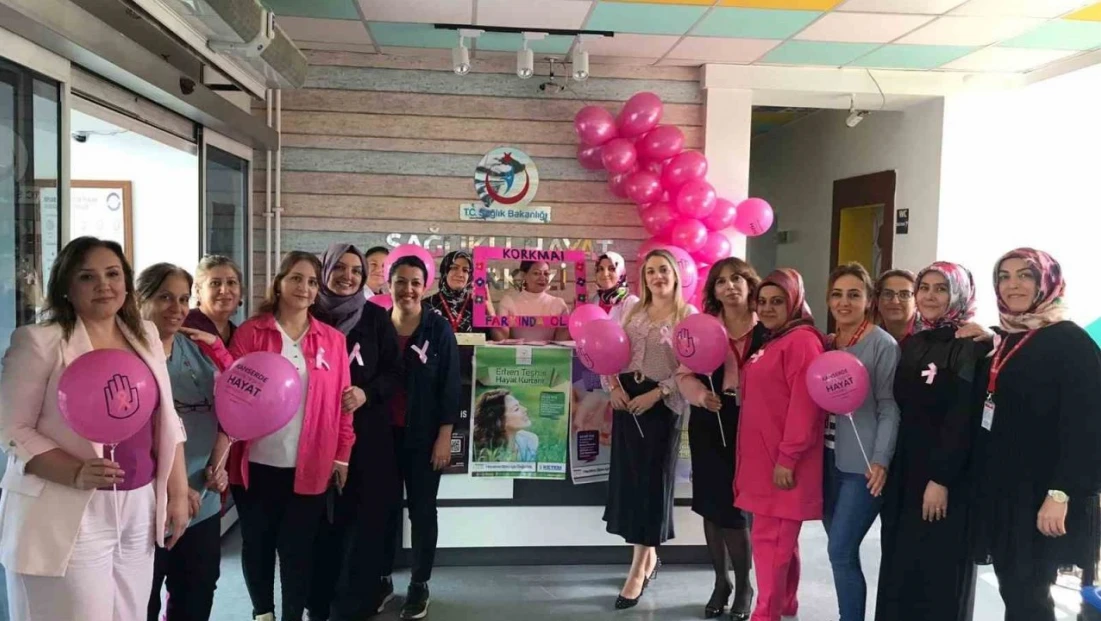 Elazığ'da meme kanseri farkındalık etkinliği