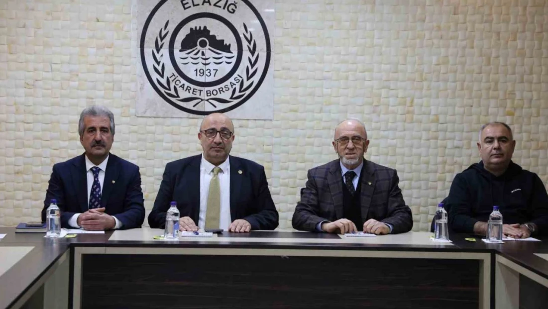 Elazığ Ticaret Borsası 2025'i değerlendirdi, 2026 hedeflerini açıkladı