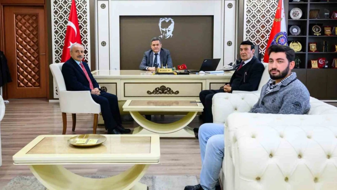 Malatya Gazeteciler Cemiyeti'nden Emniyet Müdürü Kayhan Ay'a ziyaret