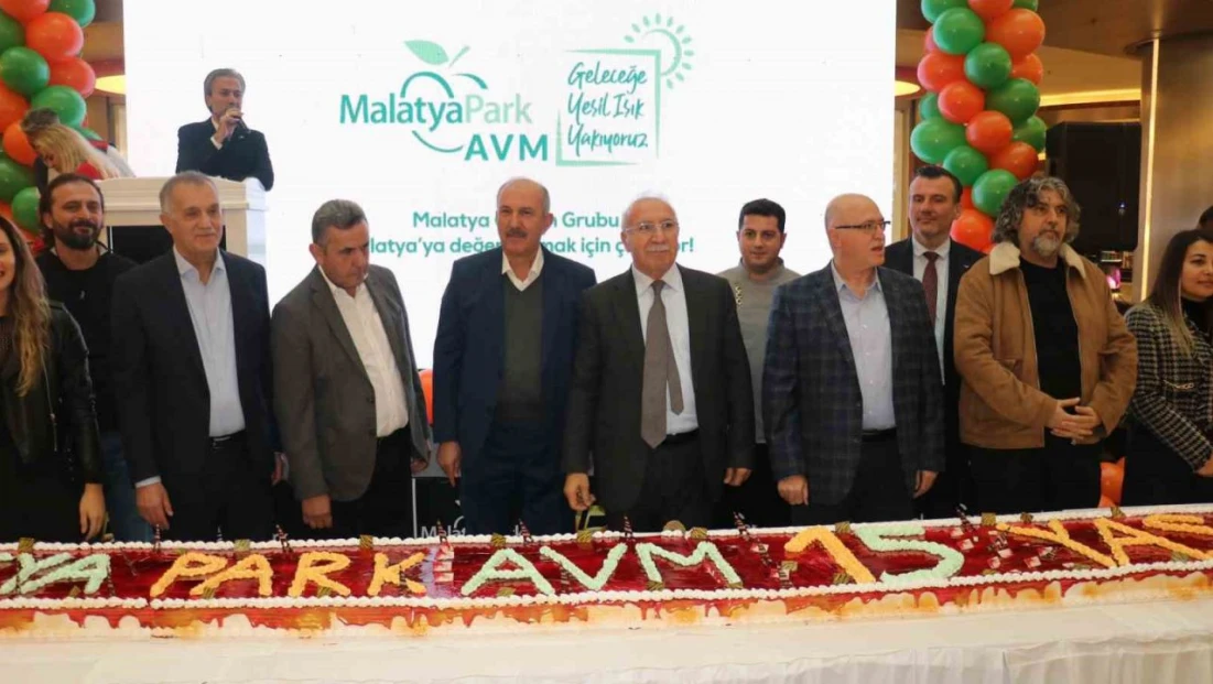 MalatyaPark AVM 15. yılını coşkulu bir etkinlikle kutladı