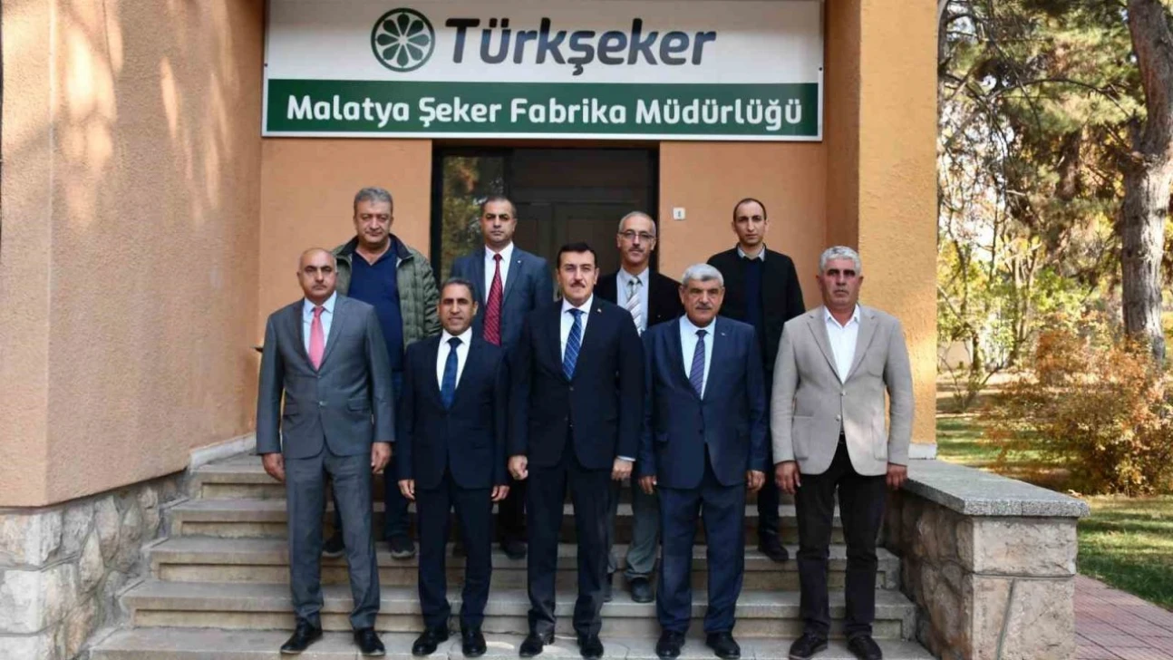 Tüfenkci: 'Malatya Şeker Fabrikası kent ekonomisine önemli katkı sağlıyor'