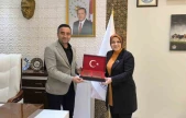 AK Partili Ayşe Sula Köseoğlu'ndan Akçadağ Belediyesi'ne ziyaret
