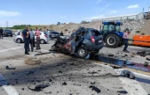Elazığ'da feci kaza: 1 ölü, 2 ağır yaralı