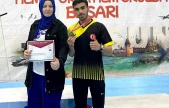 Elazığlı sporcu bilek güreşinde Türkiye 2'ncisi oldu