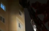 Malatya'da apartman yangını: Hamile kadın ve eşi hastaneye kaldırıldı