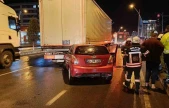 Malatya'da otomobil ile tır çarpıştı: 3 yaralı