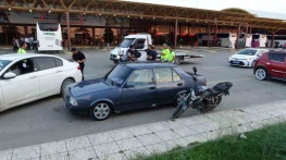Drift atan sürücünün aracı bağlandı, ehliyetine el konuldu