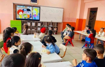 Arıcak'ta 'Çocukluk Arkadaşım Olur musun' projesi