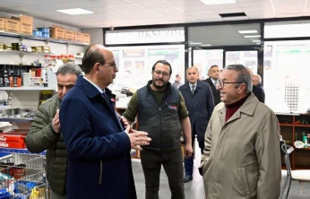 Başkan Geçit, ÖZSAN Sanayi Sitesi esnafının taleplerini dinledi