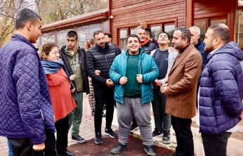 Başkan Ulutaş özel öğrencileri ağırladı