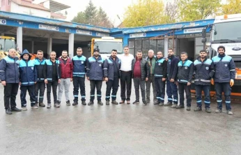 Battalgazi Belediyesi karla mücadele için teyakkuza geçti