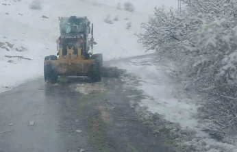Battalgazi Belediyesi'nden kar yağışına karşı hızlı müdahale
