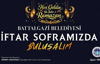 Battalgazi Belediyesi'nden Ramazan'da iftar hizmeti