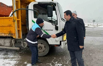 Battalgazi'de kar teyakkuzu