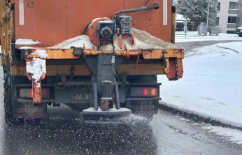 Battalgazi'de karla mücadele aralıksız sürüyor