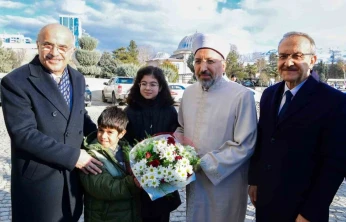 Diyanet İşleri Başkanından Başkan Er'e cami teşekkürü