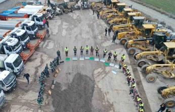 Elazığ Belediyesi karla mücadeleye hazır