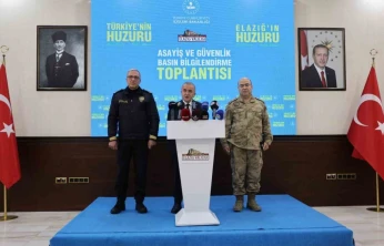 Elazığ'da 2025 güvenlik bilançosu: Suç oranları düştü, 41 milyon TL ceza uygulandı