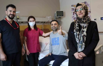 Elazığ'da 45 yaşındaki hasta 50 dakikalık kalp masajıyla hayata döndürüldü