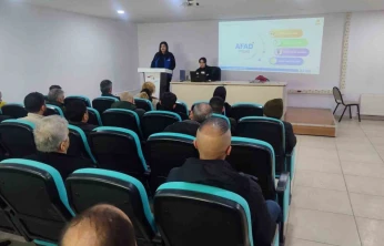 Elazığ'da afet farkındalık eğitimleri