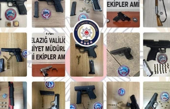 Elazığ'da aranan 89 şahıs yakalandı