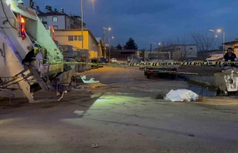 Elazığ'da çöp kamyonunun altında kalan işçi hayatını kaybetti