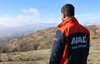 Elazığ'da kayıp yaşlı adamı arama çalışmaları sürüyor