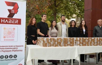 Elazığ'da öğrencilere yöresel lezzet ikramı