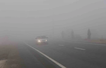 Elazığ'da sis etkili oldu