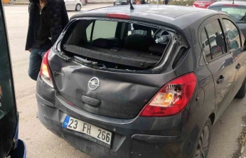 Elazığ'da trafik kazası: 2 yaralı
