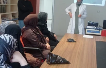 Elazığ'da vatandaşlara sağlık bilgilendirmesi