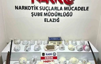 Elazığ'daki uyuşturucu operasyonunda 4 tutuklama