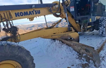 Elazığ İl Özel İdaresi karla mücadele sezonunu başlattı