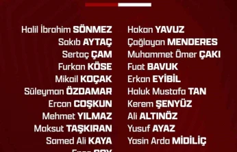 Elazığspor 21 futbolcuyla İstanbul'a gidiyor