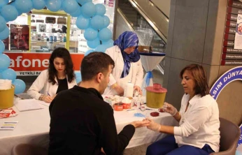 Fethi Sekin Şehir Hastanesi'nden diyabet konusunda bilgilendirme çalışması