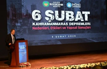 İnönü Üniversitesinde deprem paneli düzenlendi
