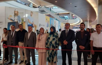 Kurs Merkezleri yıl sonu sergisi MalatyaPark AVM'de açıldı