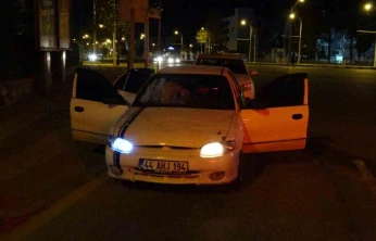 Malatya'da 'dur' ihtarına uymayan sürücü gözaltına alındı