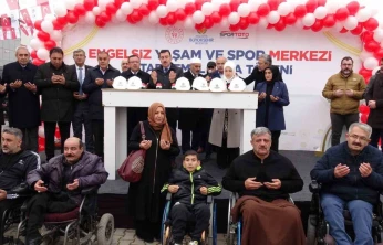 Malatya'da 'Engelsiz Yaşam ve Spor Merkezi' 2. etabının temeli atıldı