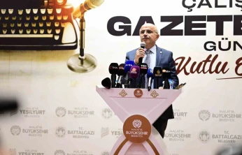 Malatya'da 10 Ocak Çalışan Gazeteciler Günü kutlandı