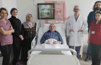 Malatya'da aort yırtığı kapalı yöntemle onarıldı