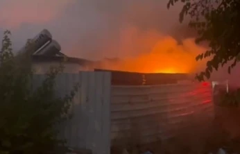 Malatya'da ev yangını