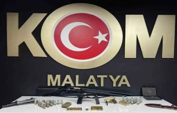 Malatya'da kaçak silah operasyonu: 4 gözaltı