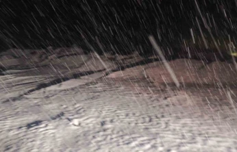 Malatya'da kırsal bölgeler kar altında