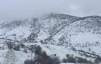 Malatya'da kırsal kesimlerde kar etkili oluyor
