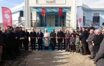 Malatya'da Kubbetü's-Sahra Cami ibadete açıldı