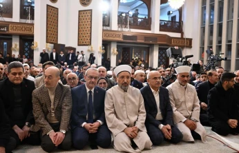 Malatya'da Miraç Kandili dualarla idrak edildi