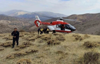 Malatya'da uçuruma yuvarlanan şahıs kurtarıldı