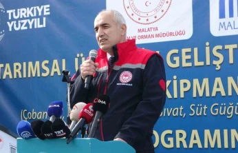 Malatya'da yetiştiricilere çoban evi, akıllı yemlik desteği